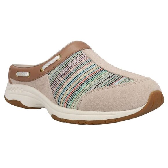 Easy Spirit Traveltime Clogs For Women - Multi-Color Breathable Mesh Slip-On Com - Picture 2 of 8